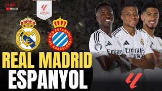 🔴LIVE REAL MADRID  ESPANYOL  HALA MADRID ❤  6e JOURNÉE LIGA  EN DIRECT [upl. by Haet]