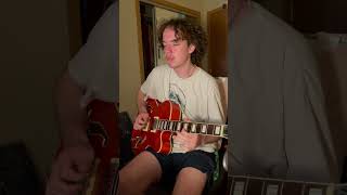 singing through my guitar on “hand me downs” by Mac Miller guitarsolo macmiller derektrucks [upl. by Lammaj]