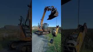 2015 Case CX145C SR Tracked digger w Cleaning bucket and rotor tilt with pinch [upl. by Irrabaj]