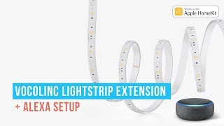 Extending my VocoLinc Light Strip  Alexa Setup [upl. by Urana]