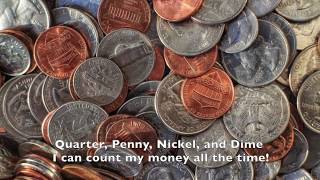 The Coin Song  Learn to identify US coins [upl. by Nylahsoj]