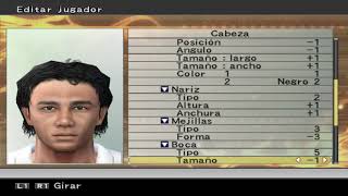 Hugo Sanchez Face PES 6 con editor interno [upl. by Engracia]