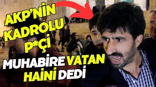 Muhabire VATAN HAİNİ dedi ZORU GÖRÜNCE KAÇTI  Sokak Röportajları [upl. by Allix]