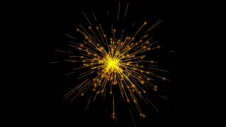 Sparkler Firework Particles AnimationSparklers Crackers Free Footage [upl. by Nosnirb]