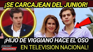 ¡SE CARCAJEAN DEL JUNIOR PRIISTA HIJO DE VIGGIANO HACE EL OSO EN TV NACIONAL [upl. by Margeaux]