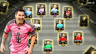 TOTW  Best Special Max Rated Squad Builder Messi Haaland VVD FC Mobile [upl. by Anissej255]