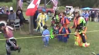 2014 Houlton Maliseet Recognition Day PowWow GRASS DANCEfeaturing Isabella [upl. by Morehouse1]