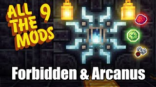 Forbidden amp Arcanus  Beginner Guide  All The Mods 9 [upl. by Eiramaliehs]