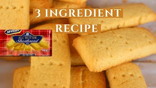 Scottish Shortbread Cookies RecipeHomemadeEasy recipe [upl. by Nallid866]