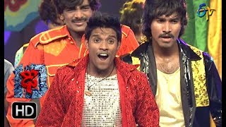 Raju Performance  Dhee 10  24th January 2018  ETV Telugu [upl. by Erminna]