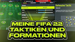 Meine FIFA 22 Taktiken und Anweisungen in Rivals und FUT Champions [upl. by Osanna]