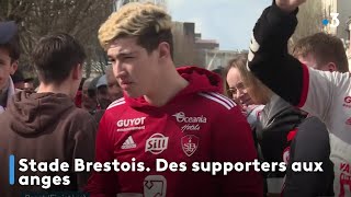 Stade Brestois Des supporters aux anges [upl. by Aivatnuahs]