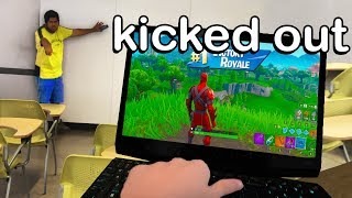 I Played Fortnite on a GUN Controller and WON aim assist [upl. by Thorley]