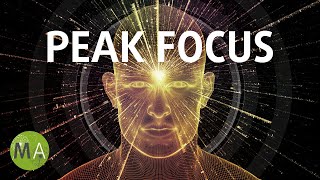 Peak Focus For Complex Tasks  Deep Ambience Multi Track Isochronic Tones [upl. by Soloman446]