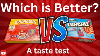 Lunchly vs Lunchables — Which is Better  Pepperoni Pizza  Smoky Helps Review [upl. by Hanauq]