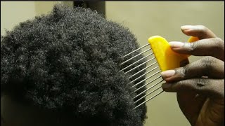 ASMR Relaxing Scalp Scratching Hair brushing amp oiling [upl. by Adnol682]