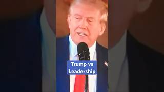 Donald Trump vs Leadership youtubeshorts [upl. by Feldstein254]