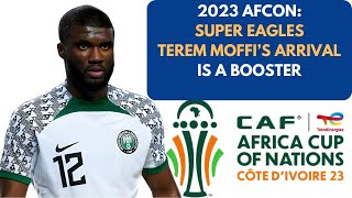 SUPER EAGLES TEREM MOFFI ARRIVED THE TEAM CAMP IN ABIDJAN IVORY COASTsupereagles 2023afcon [upl. by Collins]