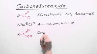 Carbonsäureamide  Chemie  Organische Chemie [upl. by Binnie]