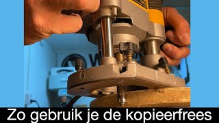 Hoe gebruik je een kopieerfrees [upl. by Island]