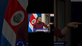 Periodista en costa rica encara a nayib bukele sobre 30000 presos inocentes [upl. by Arissa355]