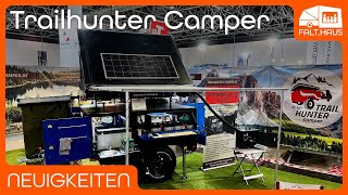 Trailhunter Camper Autarker OffroadZeltanhänger  Caravan Salon Düsseldorf 2022 [upl. by Aliel]