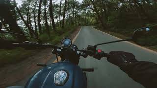 Cruising Through Nature – POV Ride on Royal Enfield Hunter 350  Raw Audio 4k [upl. by Dagley398]