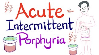 Acute Intermittent Porphyria  Disorders of Heme Synthesis  Biochemistry amp Hematology [upl. by Neelyk]