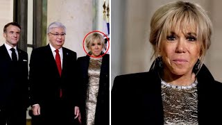 Brigitte Macron fait sensation avec un look disco chic à l’Élysée face à Carla Bruni [upl. by Ferdinana]