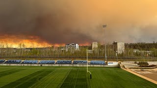 Evacuation order issued for Fort McMurray neighbourhoods [upl. by Gayler]