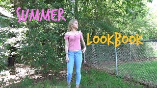 SUMMER LOOKBOOK 2017  affordable fashion [upl. by Xuaegram]