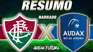 Fluminense vence Audax no Cariocão [upl. by Noeruat]