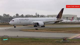 Vistara 7879 Test Flight Takeoff From PAE [upl. by Aixela]