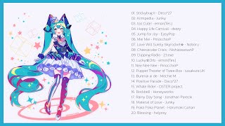 Happy vocaloid songs to help cheer you up PLAYLIST [upl. by Odell]