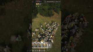 CrossbowmenUnleashed in Manorlords manorlords medievalbattle manorlordsgameplay medievalwarfare [upl. by Elyrehc223]