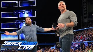 Bryan amp McMahon have a WrestleMania warning for Owens amp Zayn SmackDown LIVE Apr 3 2018 [upl. by Maroj]