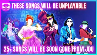 These Just Dance Songs Will Soon Be UNPLAYABLE [upl. by Oetomit]