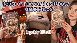 HOUSE OF FLAME AND SHADOW  CRESCENT CITY 3  SPOILERFILLED READING VLOG [upl. by Shari]