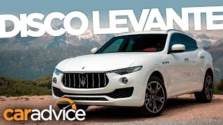 2016 Maserati Levante review  CarAdvice [upl. by Ahseia]