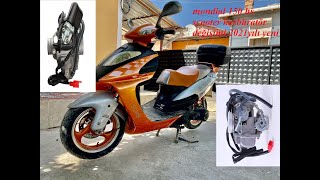 Mondial 150 HS Scooter Karbüratör Değişimi 2021 yılı yeni [upl. by Rothstein]