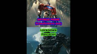 Optimus Prime TFO vs Lockdown [upl. by Dulcea]