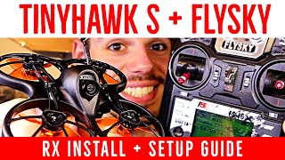 How to Install Flysky Rx in TinyHawk S and Freestyle  FSi6X and BetaFlight Setup Guide Tutorial [upl. by Eseer]