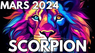 ♏SCORPION Mars 2024💫Vous Allez Connaître Le Bonheur💫 [upl. by Longmire]