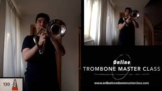 Warmup for trombone 23  Fabrice Millischer [upl. by Osmen]