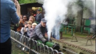 HP Miniature Railway 05102019  Master Cutler 1001 at the HP Miniature Railway [upl. by Middlesworth]