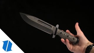 Medford USMC Fighter Fixed Blade Knife Overview [upl. by Edals]