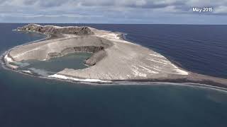 Before the Eruptiion Watch Hunga Tonga volcanic islands evolution [upl. by Hunfredo103]