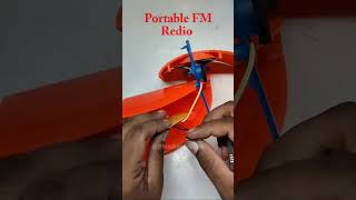 how to replaced portable FM radio battery with mobile battery shorts viral short [upl. by Atirahc951]