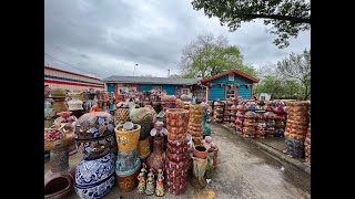 Mexican Talavera Pottery 4K Video Located in McKinney and Dallas Texas [upl. by Olen]