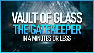 How To Beat The GATEKEEPER Encounter Explained In 4 Minutes  Vault Of Glass Raid [upl. by Yelyab]